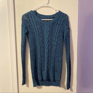 Aeropostale Blue V neck Sweater XS